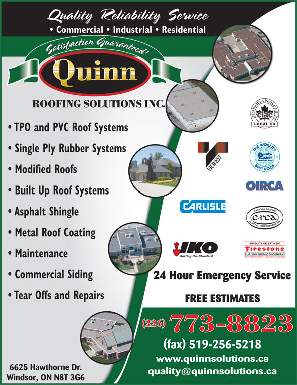 Quinn Roofing Solutions Inc Ads 1