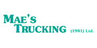 Mae's Trucking - Logo