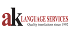 logo AK Language Services